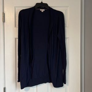 Navy Blue Merona Cardigan